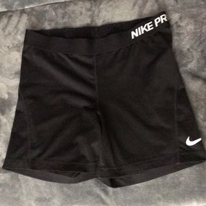 Black Nike spandex